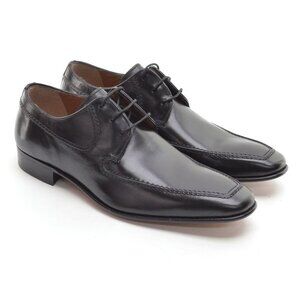 Men Mezlan 12963-1 Black Chisel Toe Oxfords 7.5 M New